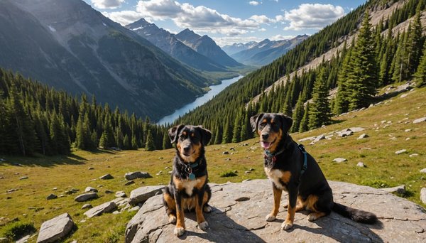 Aventure montagnarde avec vos amis à quatre pattes : découvrez les tops endroits de camping